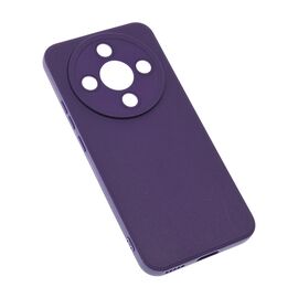 Silikonska futrola Teracell Giulietta - Huawei Honor Magic 8 Lite mat tamno ljubicasta.