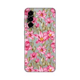 Silikonska futrola PRINT - Samsung A576 Galaxy A57 5G Magnolia.
