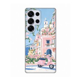 Silikonska futrola PRINT - Samsung S938 Galaxy S25 Ultra Pink Italy.
