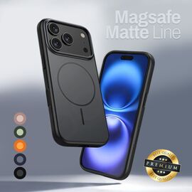 Futrola Magsafe mat Line - iPhone 16 Pro Max 6.9 siva.