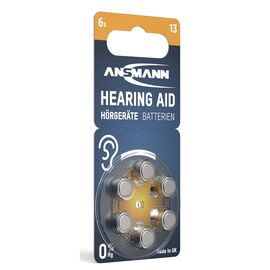 ANSMANN Baterija - slusni aparat PR-13 blister 6kom.