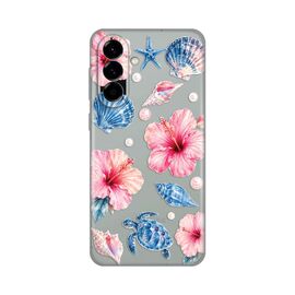 Silikonska futrola PRINT Skin - Samsung A576 Galaxy A57 5G Hibiscus Sea.