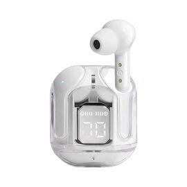 Bluetooth slusalice Airpods T-phox Ultrapods Max bele HQ.