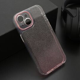 Futrola OMBRE GLITTER - iPhone 15 roze (MS).
