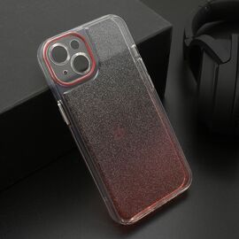 Futrola OMBRE GLITTER - iPhone 13 (6.1) crvena (MS).