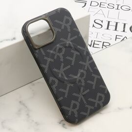 Futrola MONOGRAM MagSafe - iPhone 15 crna (MS).