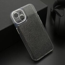 Futrola OMBRE GLITTER - iPhone 13 (6.1) crna (MS).