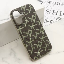 Futrola MONOGRAM MagSafe - iPhone 16 (6.1) siva (MS).