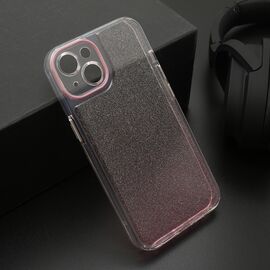 Futrola OMBRE GLITTER - iPhone 13 (6.1) roze (MS).