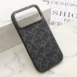 Futrola MONOGRAM MagSafe - iPhone 17 Pro Max (6.9) crna (MS).