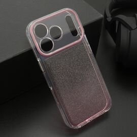Futrola OMBRE GLITTER - iPhone 17 Pro roze (MS).