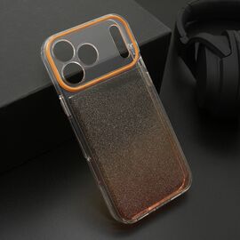 Futrola OMBRE GLITTER - iPhone 17 Pro Max (6.9) narandzasta (MS).