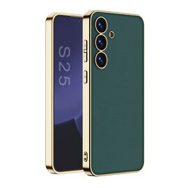 Futrola S GOLD LINE - Samsung S931 Galaxy S25 5G zelena (GKK case) (MS).