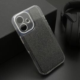 Futrola OMBRE GLITTER - iPhone 16 (6.1) crna (MS).