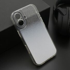 Futrola OMBRE GLITTER - iPhone 17 bela (MS).