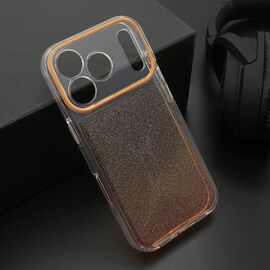 Futrola OMBRE GLITTER - iPhone 17 Pro narandzasta (MS).