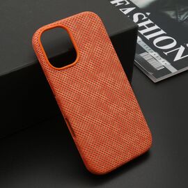 Futrola WOVEN TOUCH MagSafe - iPhone 17 narandzasta (MS).