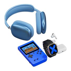KARLER BASS K13-Combo set (smart watch, konzola, TWS / AirPods Max Bluetooth slusalice ) plava (MS).