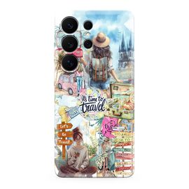 Silikonska futrola ultra tanka (skin) PRINT CLEAR - Samsung S948 Galaxy S26 Ultra 5G SP031 (MS).