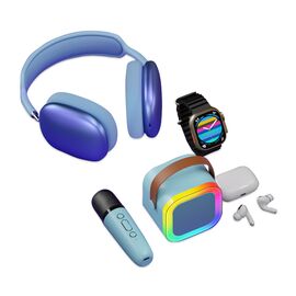 KARLER BASS K16-Combo set (smart watch, zvucnik, Slusalice Bluetooth) plavi (MS).