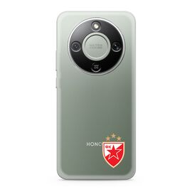 Silikonska futrola ultra tanka (skin) PRINT CLEAR - Honor Magic 8 lite/X9D ZF003 (MS).