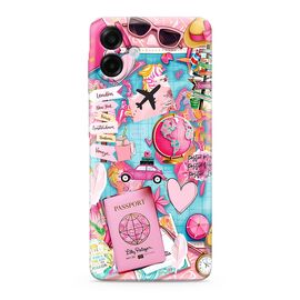 Silikonska futrola ultra tanka (skin) PRINT CLEAR - Samsung A075F Galaxy A07 SP029 (MS).