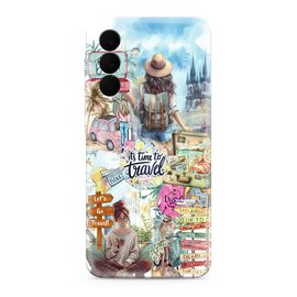 Silikonska futrola ultra tanka (skin) PRINT CLEAR - Samsung A376 Galaxy A37 5G SP031 (MS).