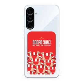 Silikonska futrola ultra tanka (skin) PRINT CLEAR - Samsung A566 Galaxy A56 5G ZF001 (MS).
