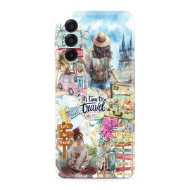 Silikonska futrola ultra tanka (skin) PRINT CLEAR - Samsung A175 Galaxy A17/A176B Galaxy A17 5G SP031 (MS).