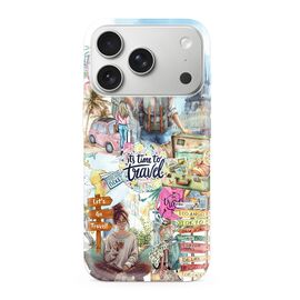 Silikonska futrola ultra tanka (skin) PRINT CLEAR - iPhone 17 Pro Max (6.9) SP031 (MS).