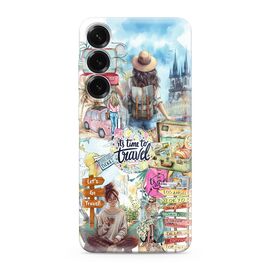 Silikonska futrola ultra tanka (skin) PRINT CLEAR - Samsung S931 Galaxy S25 5G SP031 (MS).