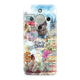 Silikonska futrola ultra tanka (skin) PRINT CLEAR - Huawei Honor X9D/Magic 8 lite SP031 (MS).