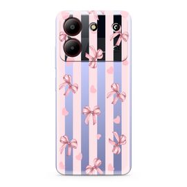Silikonska futrola ultra tanka (skin) PRINT CLEAR - ZTE Blade A54 SP006 (MS).