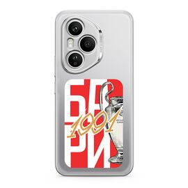 Silikonska futrola ultra tanka (skin) PRINT CLEAR - Huawei Honor 400 Pro ZF002 (MS).