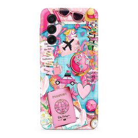 Silikonska futrola ultra tanka (skin) PRINT CLEAR - Samsung A175 Galaxy A17/A176B Galaxy A17 5G SP029 (MS).