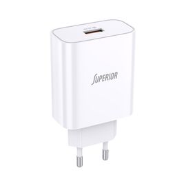 Kuciste punjaca Comicell Superior CO-DC27 Fast QC3.0 22.5W 5A belo (MS).