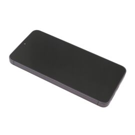 LCD displej (ekran) - Samsung S926 Galaxy S24 Plus 5G + Touch screen + frame black (crni) (MS).