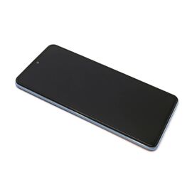 LCD displej (ekran) - Xiaomi Mi 11i/11X/11X Pro/Poco F3/Poco F4/BlackShark 4 + Touch screen + frame blue Full ORG EU (5600040K1100/56000E0K1100) (MS).