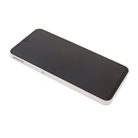 LCD displej (ekran) - Samsung A266 Galaxy A26 5G + Touch screen + frame white (beli) Full ORG EU (GH82-37049B) (MS).