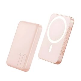 Univerzalna Back Up Baterija MagSafe REMAX Usion RPP-65 PD20W + wireless 15W 10000mAh roze (MS).
