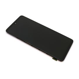 LCD displej (ekran) - Samsung A515F Galaxy A51 + Touch screen + frame black (crni) small size OLED (MS).