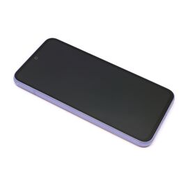 LCD displej (ekran) - Samsung A546B Galaxy A54 5G (2023) + Touch screen + frame light violet Full ORG EU (GH82-31231D/31232D) (MS).