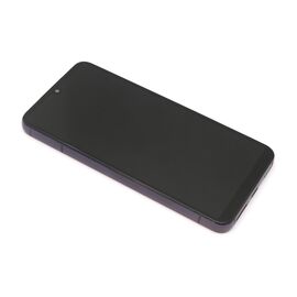 LCD displej (ekran) - Samsung Galaxy S22 5G + Touch screen + frame black (crni) (MS).