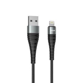 USB data kabl Comicell Superior CO-BX32 5A Lightning crni (MS).