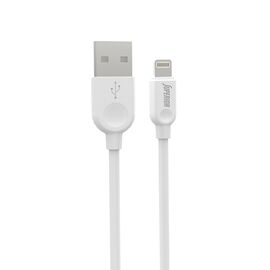 USB data kabl Comicell Superior CO-BX14 2.4A Lightning 1m beli (MS).