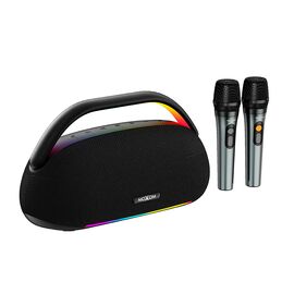 Zvucnik bluetooth Moxom 150W MX-SK103 sa dva mikrofona crni (MS).