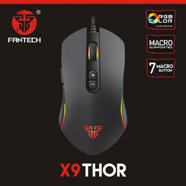 Mis Gaming Fantech X9 Thor crni.