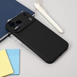 Silikonska futrola Teracell Giulietta Magsafe - iPhone 17 Pro Max/18 Pro Max 6.9 crna.