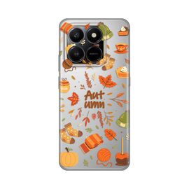 Silikonska futrola PRINT Skin - Honor X7d 4G/400 Smart 5G Autumn.