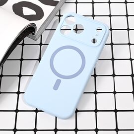 Futrola Magsafe Pure color - iPhone 17 Pro Max/18 Pro Max 6.9 svetlo plava.